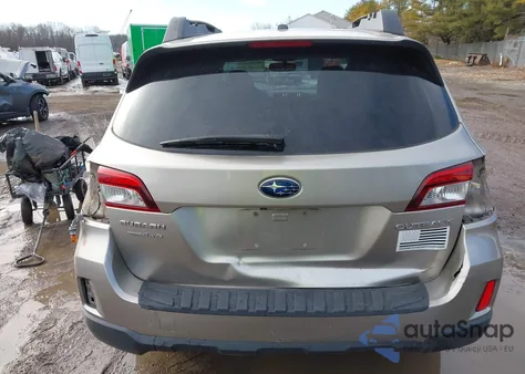 2015 Subaru Outback 2.5I Limited z USA, uszkodzony, nr VIN 4S4BSBJCXF3204136